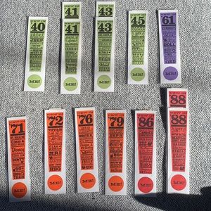 NWT-Bookmarks- lot of year you were born